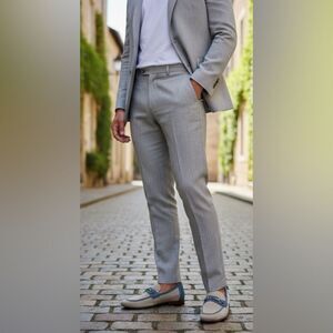 MEZLAN suede and canvas loafers size 10 M